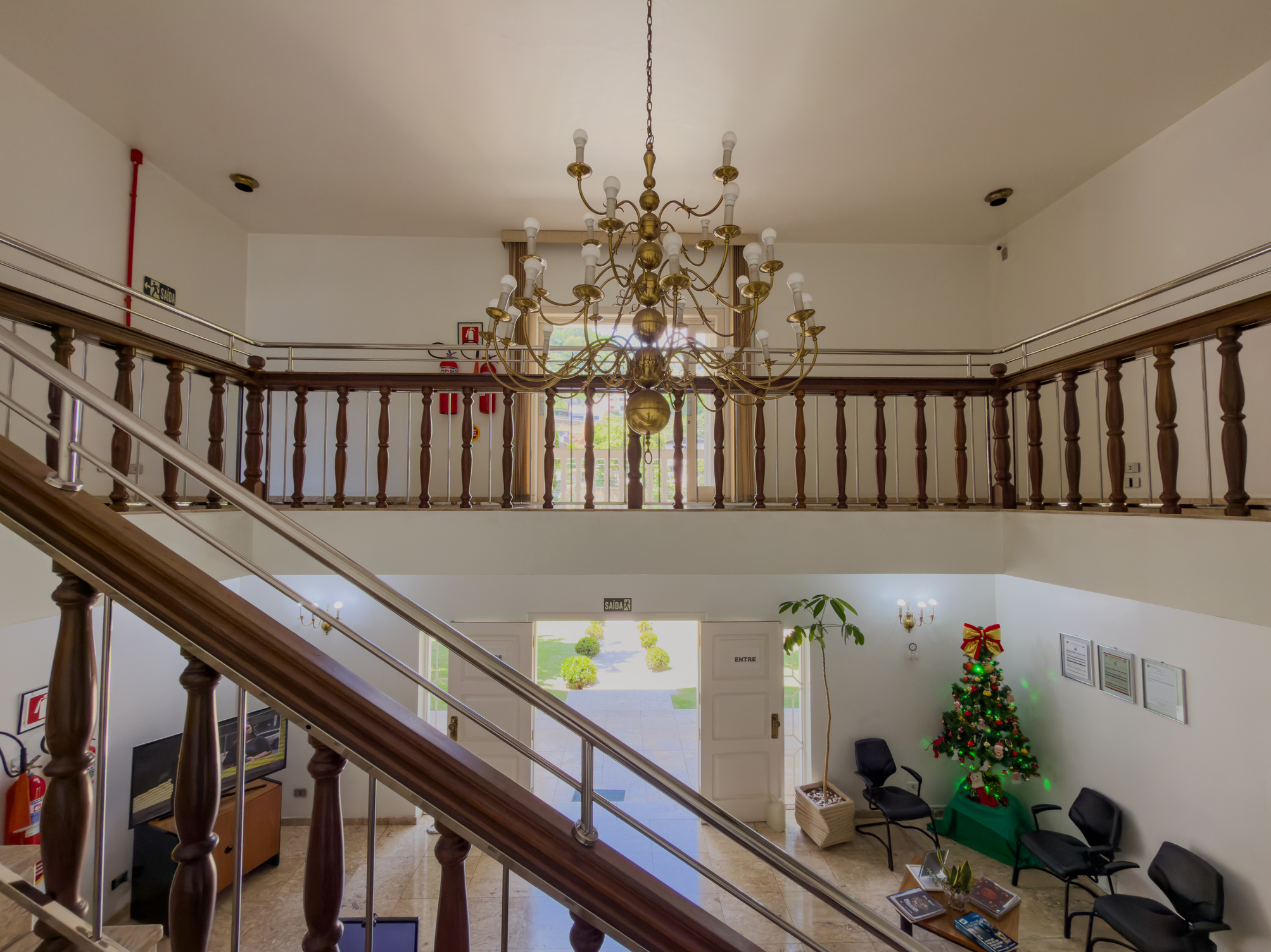 Hall Social com Lustre